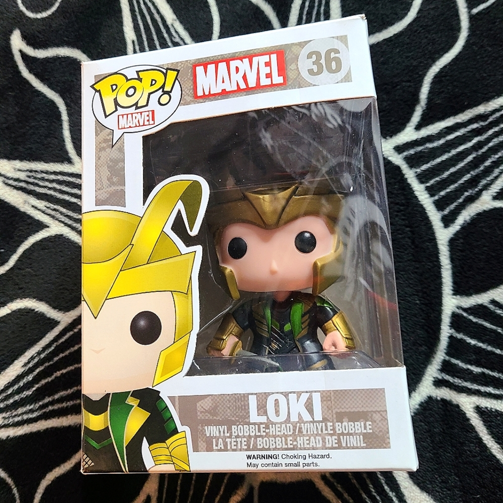 Loki funko pop vinyl bobble head figure